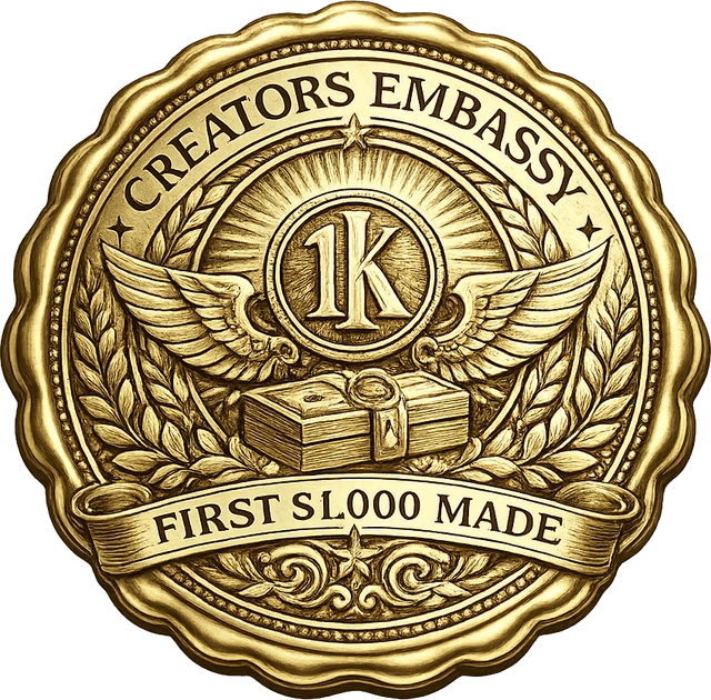 $1,000 earned stamp