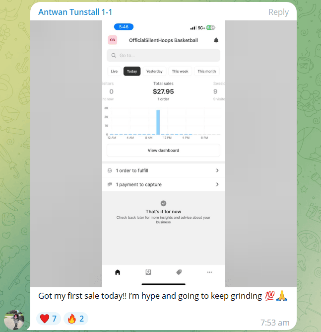 Antwan, student testimonial